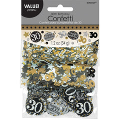 Confetti - Birthday - Gold Sparkling - Ages 18-100