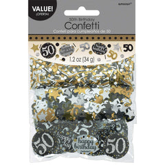 Confetti - Birthday - Gold Sparkling - Ages 18-100